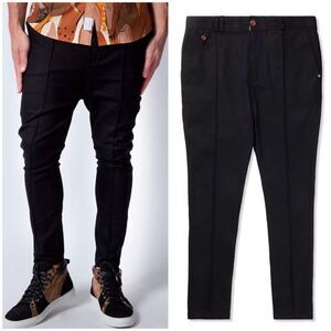 I Love Ugly Ralph Seamed Pants in Black Size M Medium